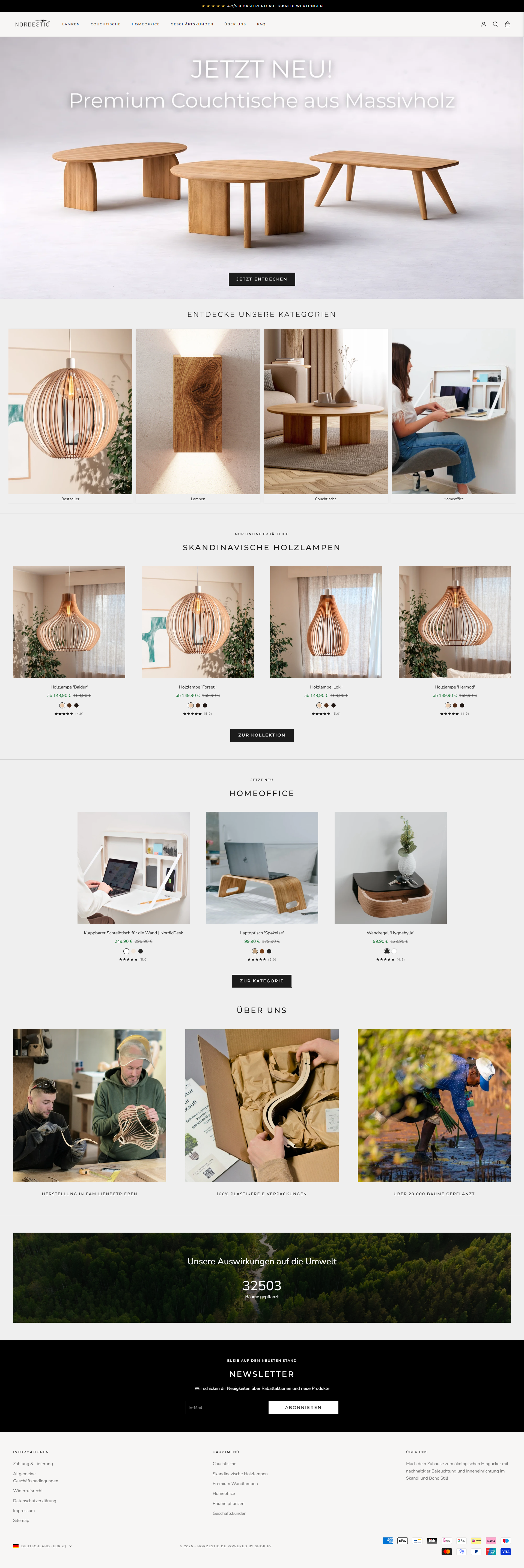 Nordestic – Custom Shopify Sections